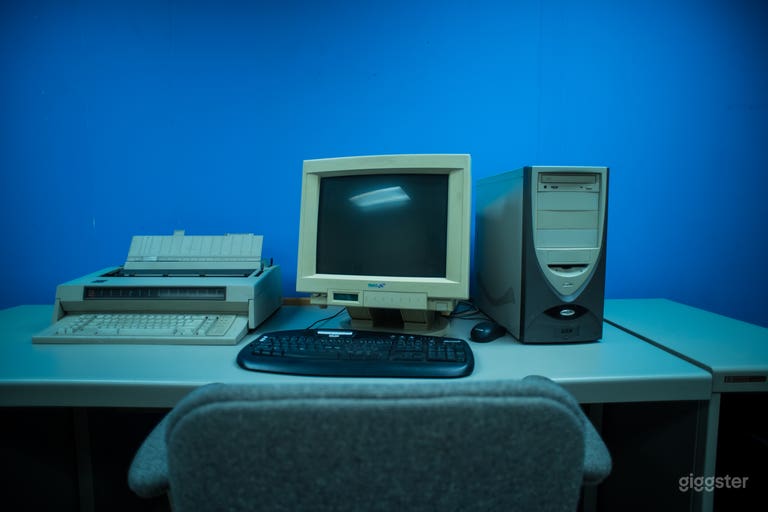  90s Retro Office Space 